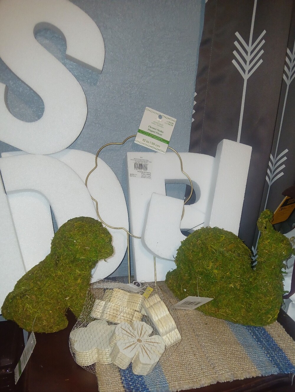 Ashland Moss Accent Snail Figurines - Green